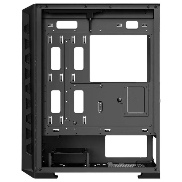 Hiditec CHA010055 Caja Gaming Semitorre MH12 Cristal Templado, 4 ARGB, USB-C, E-ATX, Refrigeración Líquida 360mm 4