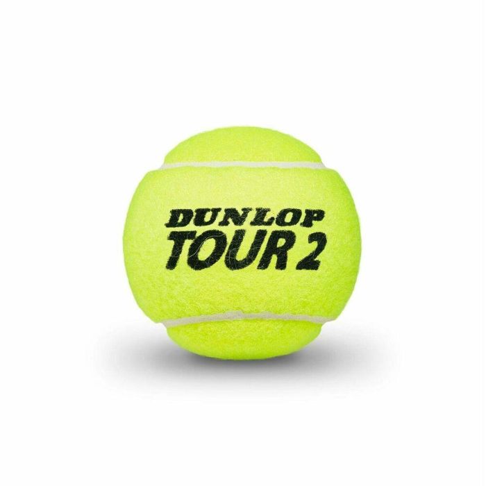 Pelotas de Tenis Brilliance Dunlop 601326 Amarillo Negro (3 pcs) 2 Pelotas de Tenis Brilliance Dunlop 601326 Amarillo Negro (3 pcs) 2