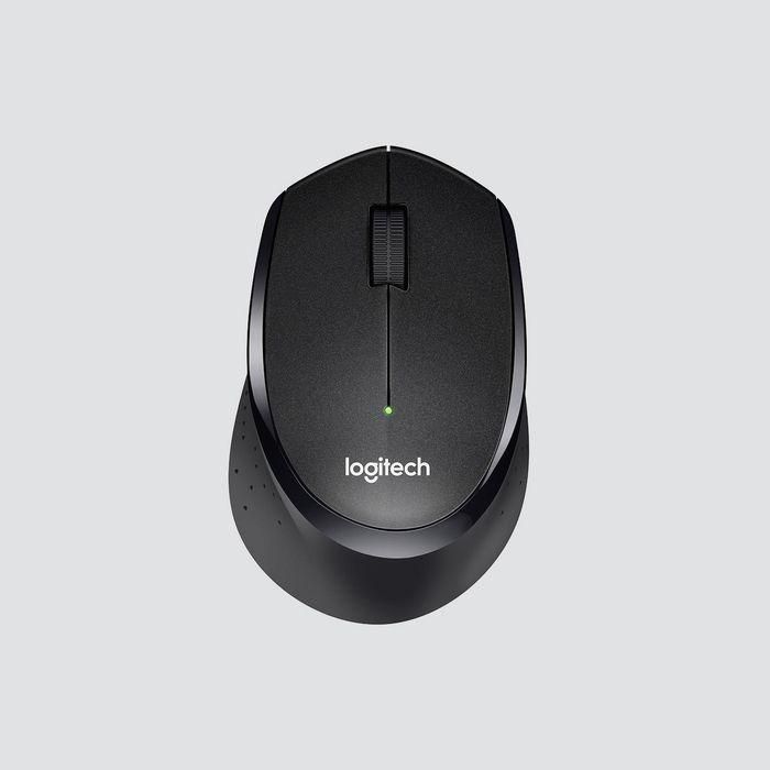 Logitech Ratón B330 Silent Plus Inalámbrico Óptico 2.4GHz Silencioso Ergonómico 1000dpi Batería hasta 24 meses 1