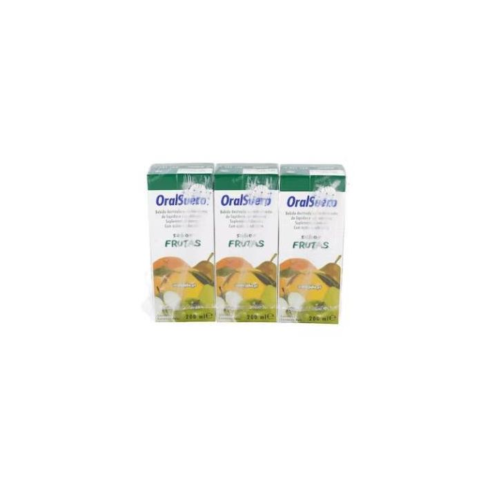 Oralsuero Frutas 3X200Ml.