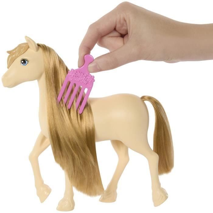 Barbie HXJ36 Caballo Palomino Barbie Misterios: La Gran Persecución 18cm con 8 Accesorios - Muñeca No Incluida 3 Barbie HXJ36 Caballo Palomino Barbie Misterios: La Gran Persecución 18cm con 8 Accesorios - Muñeca No Incluida 3