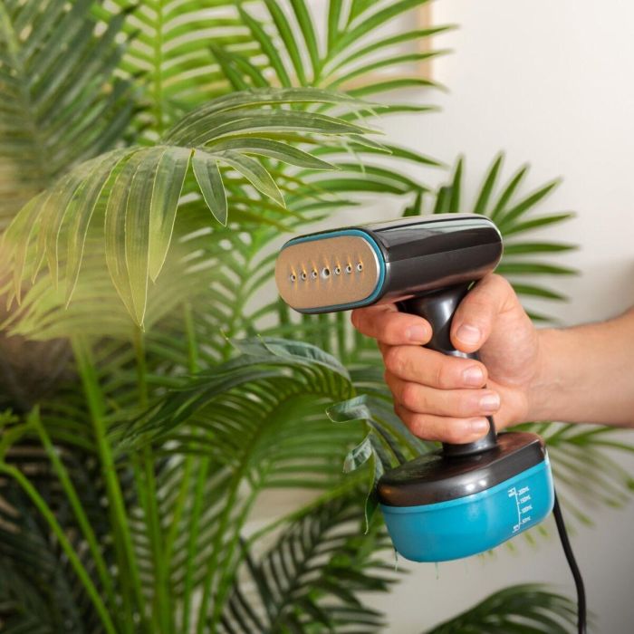 Cecotec 08508 Estación Plancha Vapor 1800W Suela Cerámica Turbo Slide 35g/min Antigoteo Autoapagado Azul Gris 2