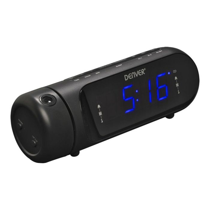 Radio Despertador FM Denver Electronics CPR-700 Negro 4
