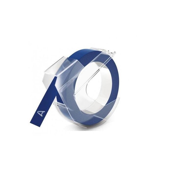 Dymo Cinta de Transferencia Térmica Adhesiva Brillante Azul para Grabar en Relieve 9 mm x 3 M (10 Unidades) (10 Unidades)