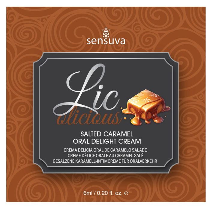 Lubricante con Sabor Sensuva Caramelo 6 ml