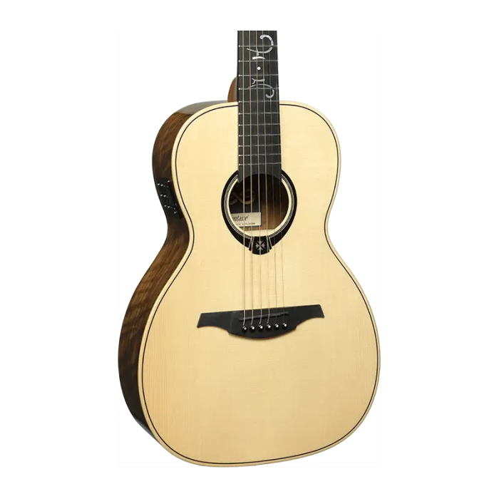 LAG Guitarra Acústica Parlor Michel Haumont T318 A/E - Natural 0 LAG Guitarra Acústica Parlor Michel Haumont T318 A/E - Natural 0