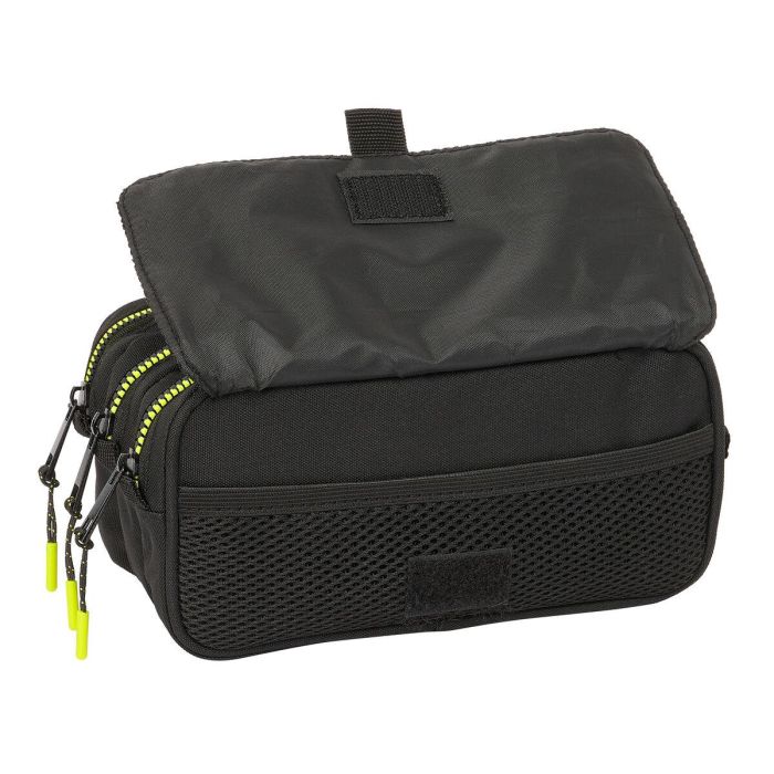 Portatodo Triple Munich Beat Negro 21,5 x 10 x 8 cm 3 Portatodo Triple Munich Beat Negro 21,5 x 10 x 8 cm 3