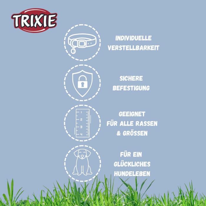 Collar para Perro Trixie CityStyle Verde S/M 30-37 cm 9 Collar para Perro Trixie CityStyle Verde S/M 30-37 cm 9