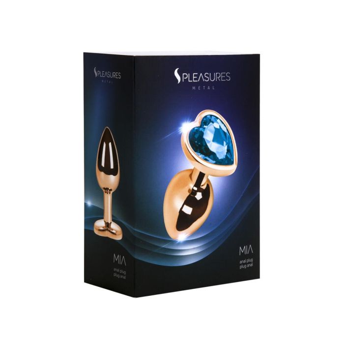 Plug Anal S Pleasures Azul 2 Plug Anal S Pleasures Azul 2