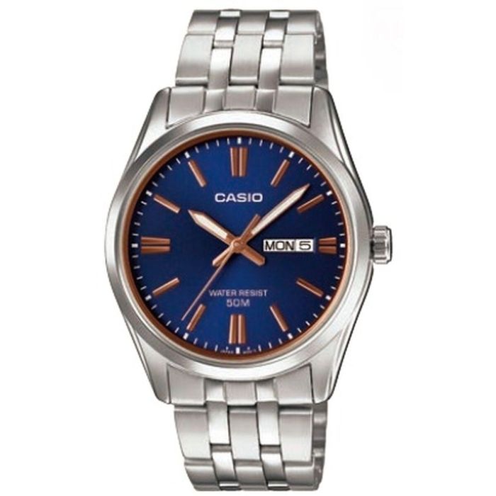 Reloj Hombre Casio DATE, BRACELET - BLUE (Ø 38 mm) Reloj Hombre Casio DATE, BRACELET - BLUE (Ø 38 mm)