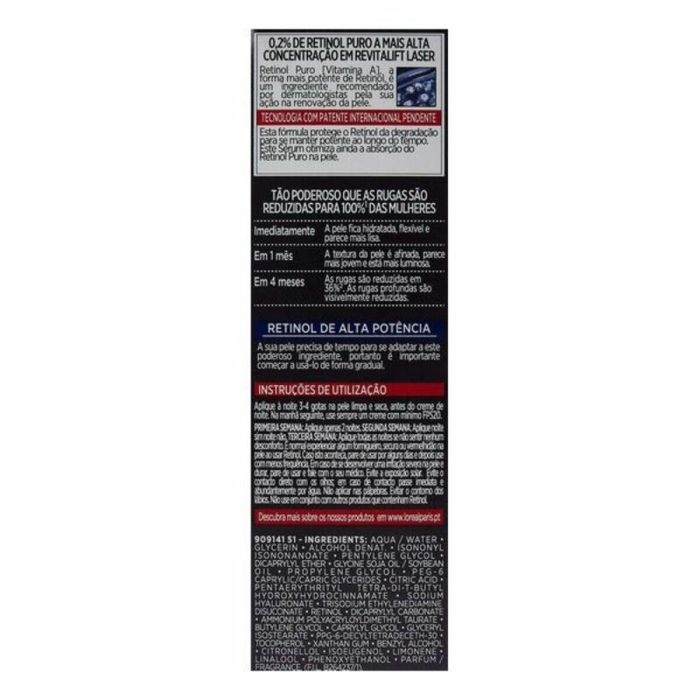 L'Oréal Revitalift Laser Retinol Puro Serum de Noche 30 ml 3 L'Oréal Revitalift Laser Retinol Puro Serum de Noche 30 ml 3