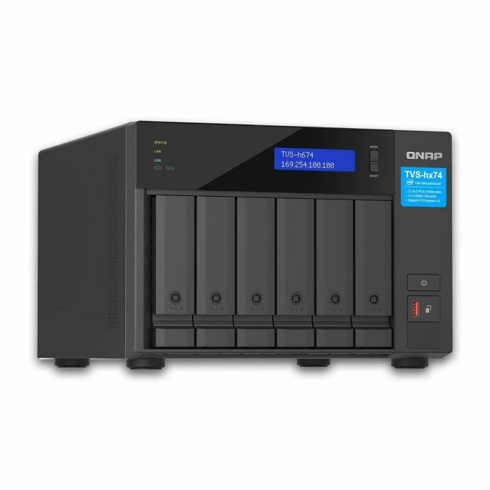 QNAP TVS-H674 NAS Torre con Intel Core i5-12400, 16GB RAM, 6 Bahías, Ethernet 2.5G, Negro - TVS-H674-I5-32G 19 QNAP TVS-H674 NAS Torre con Intel Core i5-12400, 16GB RAM, 6 Bahías, Ethernet 2.5G, Negro - TVS-H674-I5-32G 19