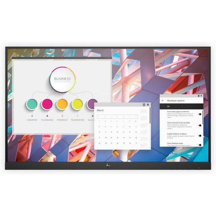 HP 60.5cm (23.8") Full HD 1920 x 1080 IPS, 16:9, 250cd/m², 5ms, 178°/178°, 1000:1No Stand Monitor HP 60.5cm (23.8") Full HD 1920 x 1080 IPS, 16:9, 250cd/m², 5ms, 178°/178°, 1000:1No Stand Monitor