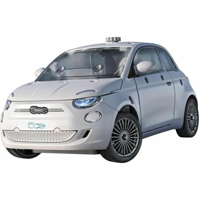 Clementoni CLE8005125527519 Set de Construcción Eléctrico Fiat 500 con Aplicación Disponible Made in Italy 4