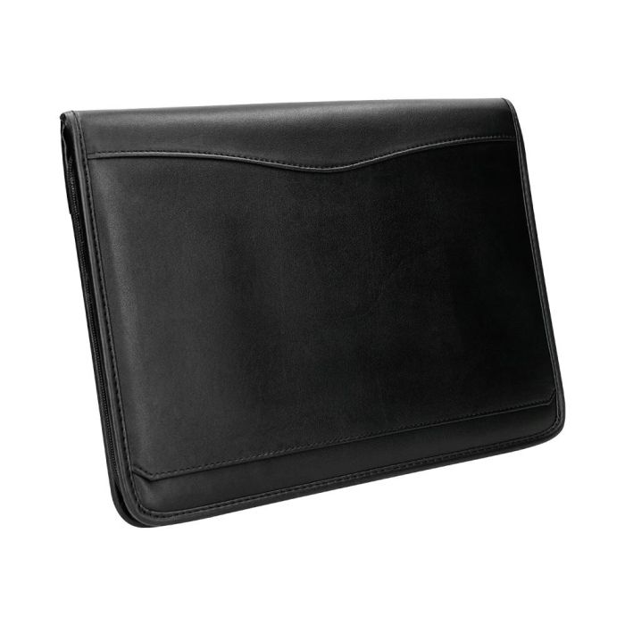 Carpeta Portafolios Cremallera Con Bolsa Para Movil Y Tarjetero Color Negro 260x355 mm 2