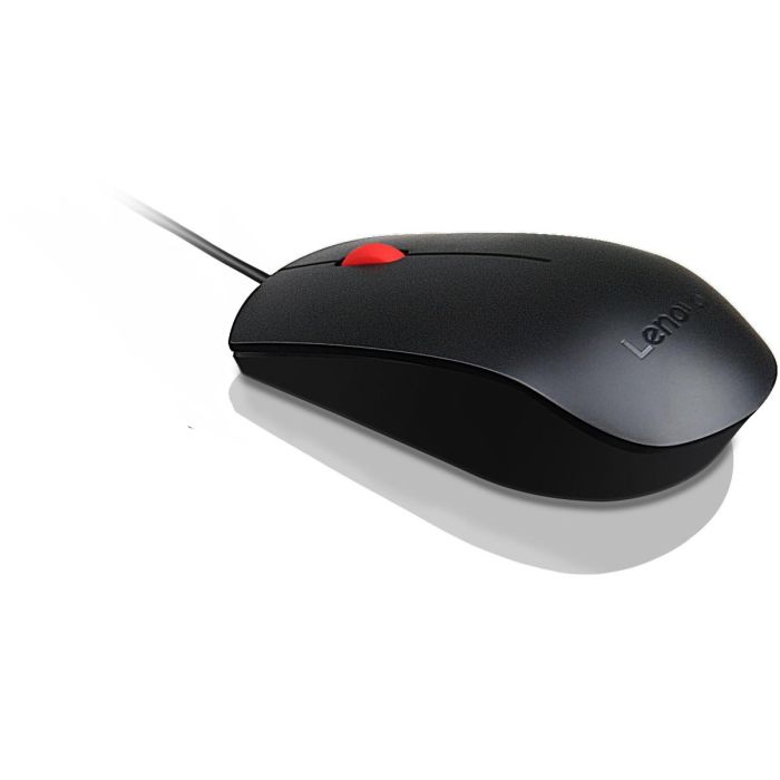 Lenovo Essential USB Mouse Óptico 1600 DPI, Ergonómico, Cable 1.8m 2 Lenovo Essential USB Mouse Óptico 1600 DPI, Ergonómico, Cable 1.8m 2
