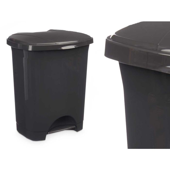 Papelera Pedal Plastico 10L Antracita Arte Regal 27X33CM (8 Unidades) 1 Papelera Pedal Plastico 10L Antracita Arte Regal 27X33CM (8 Unidades) 1