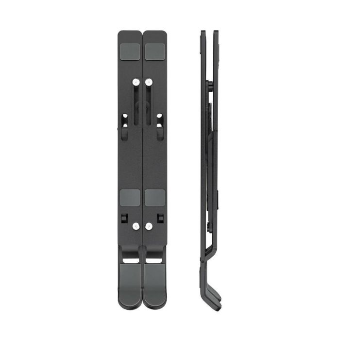 Tooq Soporte Base Elevador Portátil Tablets, 7 Niveles de Ajuste, para 11-15 Pulgadas, Gris 2 Tooq Soporte Base Elevador Portátil Tablets, 7 Niveles de Ajuste, para 11-15 Pulgadas, Gris 2