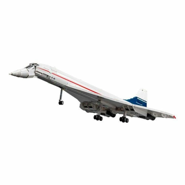 LEGO Icons Concorde, kit de construcción de modelos de aviones para adultos, juego de vehículos aeronáuticos con detalles auténticos y 3 modos 5
