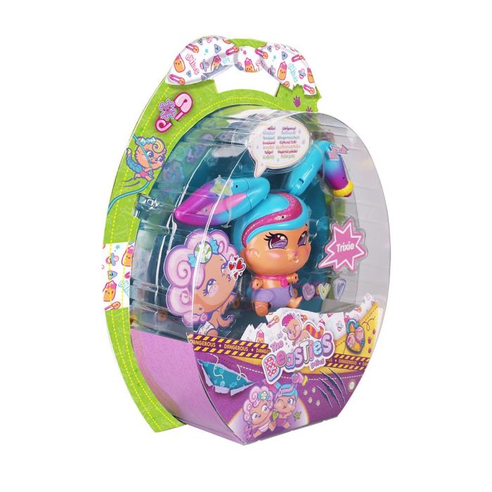 Famosa The Beasties New Beastie Trixie 7/16350 Juguete con Sonidos y Accesorios +3 Años 2