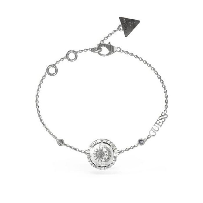 Pulsera Mujer Guess JUBB04043JWRHS Plateado Pulsera Mujer Guess JUBB04043JWRHS Plateado
