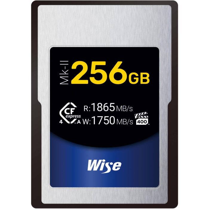 Wise WI-CFX4-A256M2 CFexpress 4.0 Type A Mk-II 256GB