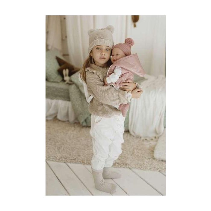 Muñeca elegance 45 cm adi rosa c/mochila (muñeco de peso) 26