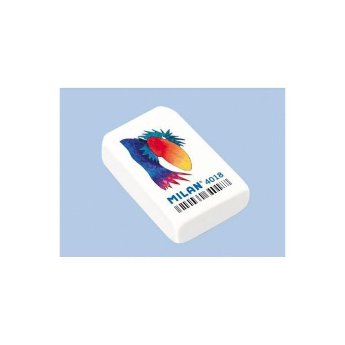 Milan 4018 Goma Miga de Pan Flexible Dibujos Colores Underground - Caja 18U