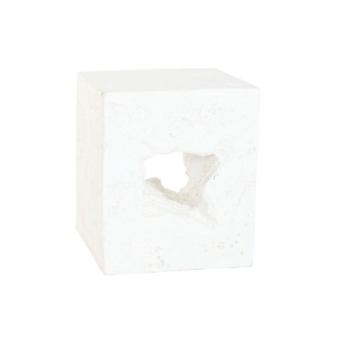 Mesita Auxiliar Moderno DKD Home Decor Blanco 40 x 46 x 40 cm 4 Mesita Auxiliar Moderno DKD Home Decor Blanco 40 x 46 x 40 cm 4