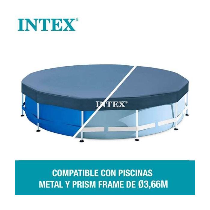 Cubrepiscinas redondo metal frame 366 cm 5 Cubrepiscinas redondo metal frame 366 cm 5