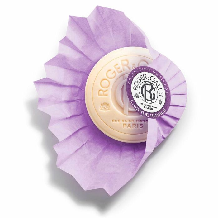 Roger & Gallet Jabón Bienestar Perfumado Lavande Royale 100 gr 4
