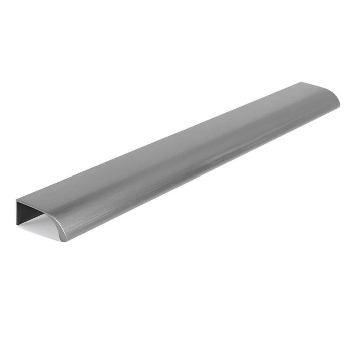 Tirador Aluminio Ona Acabado Gris Cepillado Dist. Agujero Dist. 256Mm. Viefe Tirador Aluminio Ona Acabado Gris Cepillado Dist. Agujero Dist. 256Mm. Viefe