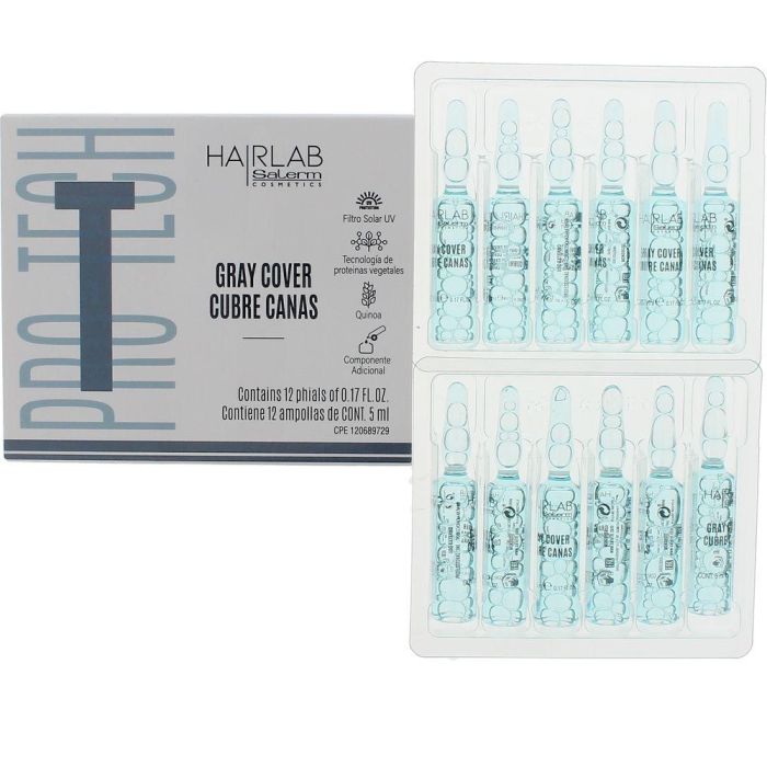 Salerm GRAY COVER viales 12 x 5 ml Cubre-raíces 1
