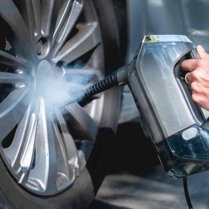 Eziclean Aspiradora Escoba a Vapor CYCLOSTEAM P320 - 1800 W - 35 g/min - 1 L - Negro/Rojo 10