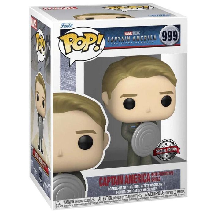 Figura POP Marvel Captain America - Captain America Exclusive 1