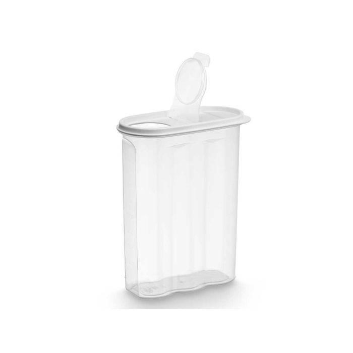 Recipiente Multiuso Cereales Tapa Gris 2,4L Leknes 19X24CM (24 Unidades) 1 Recipiente Multiuso Cereales Tapa Gris 2,4L Leknes 19X24CM (24 Unidades) 1