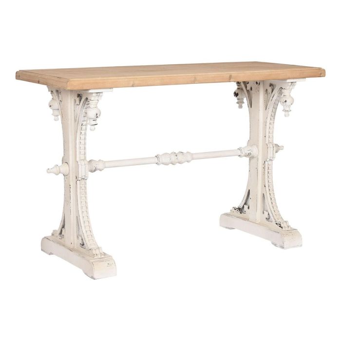 Recibidor Home ESPRIT Blanco 120 x 50 x 77 cm Recibidor Home ESPRIT Blanco 120 x 50 x 77 cm