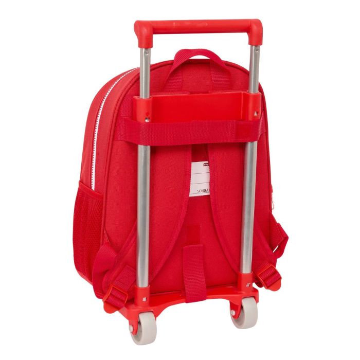Mochila Escolar con Ruedas Sevilla Fútbol Club Rojo 28 x 34 x 10 cm 2 Mochila Escolar con Ruedas Sevilla Fútbol Club Rojo 28 x 34 x 10 cm 2