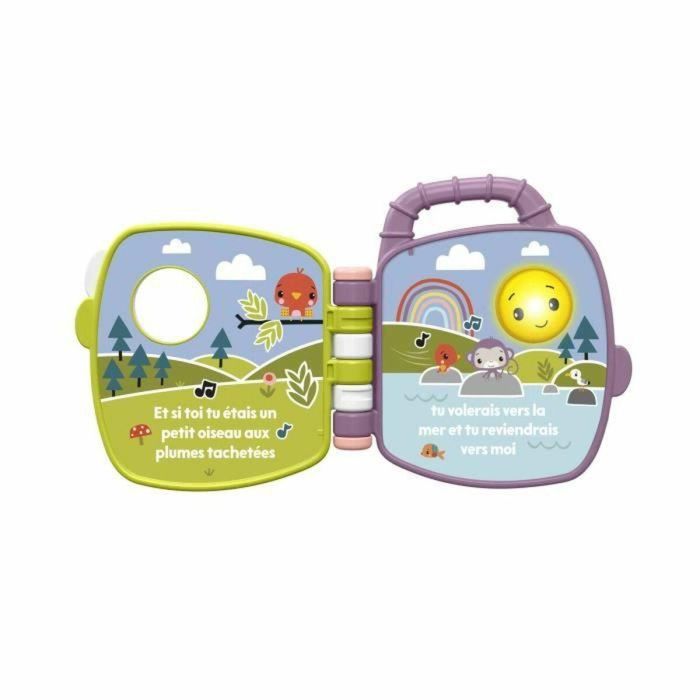 Fisher Price MATJFN05 Libro de Rimas Infantiles del Mono Púrpura 3 Fisher Price MATJFN05 Libro de Rimas Infantiles del Mono Púrpura 3