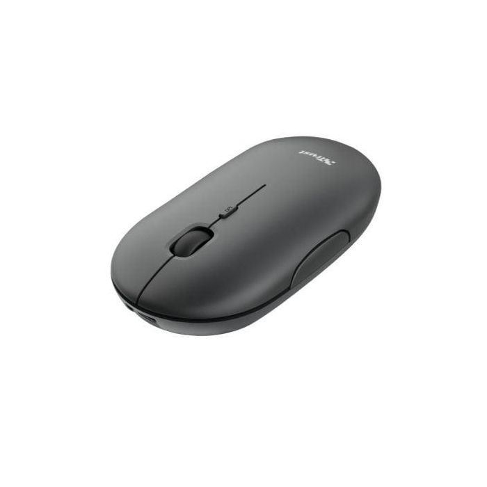 Trust Ratón Puck Inalámbrico 800-1200-1600 Dpi Ultrafino Ambidiestro Recargable Negro Trust Ratón Puck Inalámbrico 800-1200-1600 Dpi Ultrafino Ambidiestro Recargable Negro