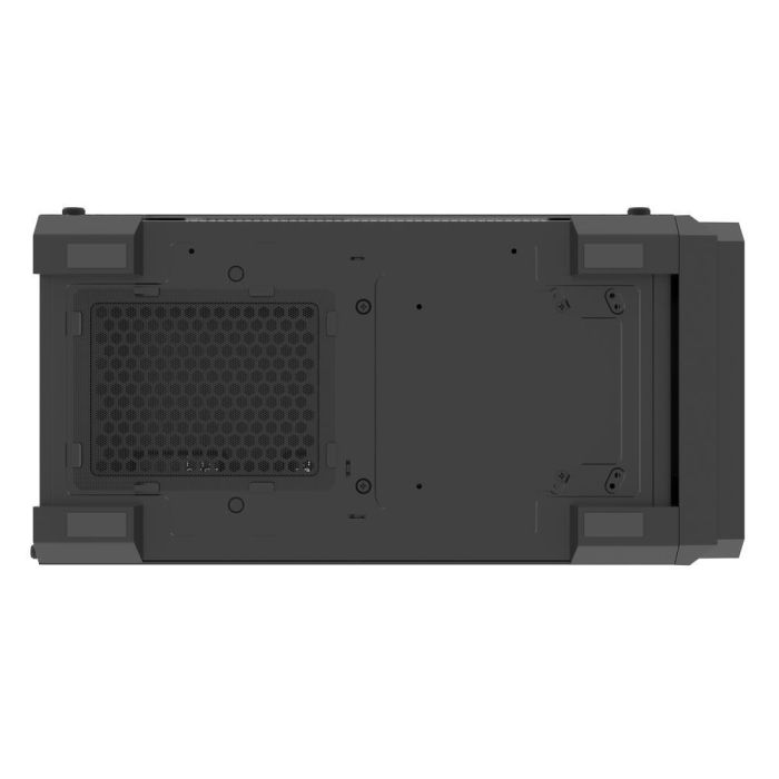 Genesis Irid 505F Caja Gaming Midi Tower ATX/Micro-ATX/Mini-ITX con 5 Ventiladores Preinstalados, Panel Lateral Cristal Templado Negro 4