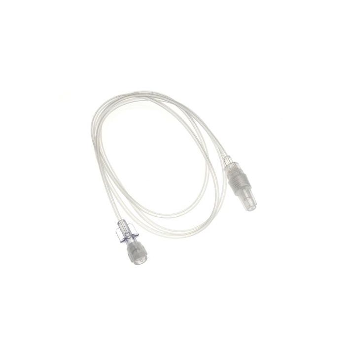 Alargadera 100 cm Luer Hembra - Luer Macho para conectar equipos de infusión, 1 Unidad