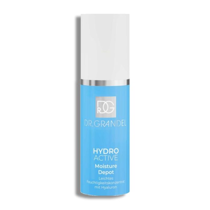 Dr Grandel Hydro Active Moisture Depot - Gel Concentrado Facial de Hidratación Intensiva y Continua con Depot Hyaluron para Tez Fresca