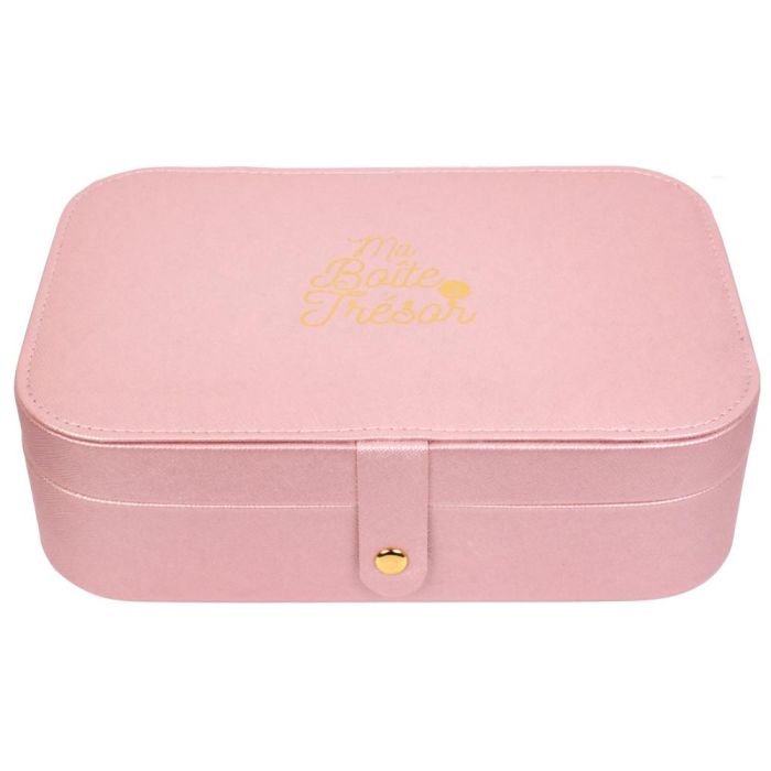 The Concept Factory Joyero Rectangular Emotion Compartimentado Para Casa y Viajes 5