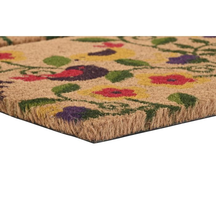 Felpudo Terraza Y Jardin DKD Home Decor Marron Multicolor 45 x 2.3 x 75 cm (6 Unidades) 2 Felpudo Terraza Y Jardin DKD Home Decor Marron Multicolor 45 x 2.3 x 75 cm (6 Unidades) 2