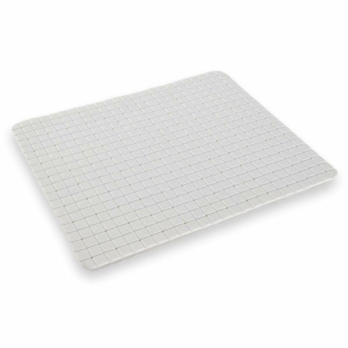 Today TOD3574641271626 Alfombra antideslizante para baño o ducha, forma Rectangular, 40 x 60 cm, color Blanco 4
