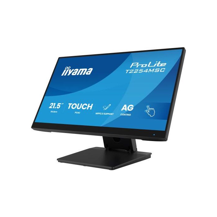iiyama T2254MSC-B2AG Pantalla Táctil LED 21.5" Full HD 1920x1080 IPS 4ms Altavoces Negros 8