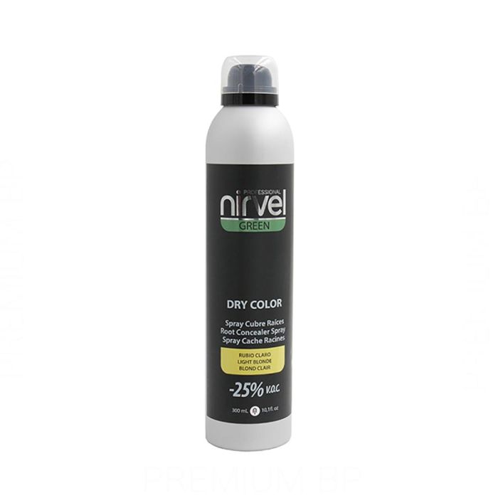 Nirvel Spray de Color Rubio Claro Green Dry 300 ml