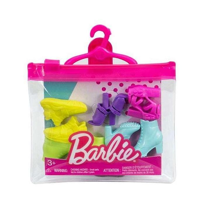 Zapatos barbie pack de 5 pares