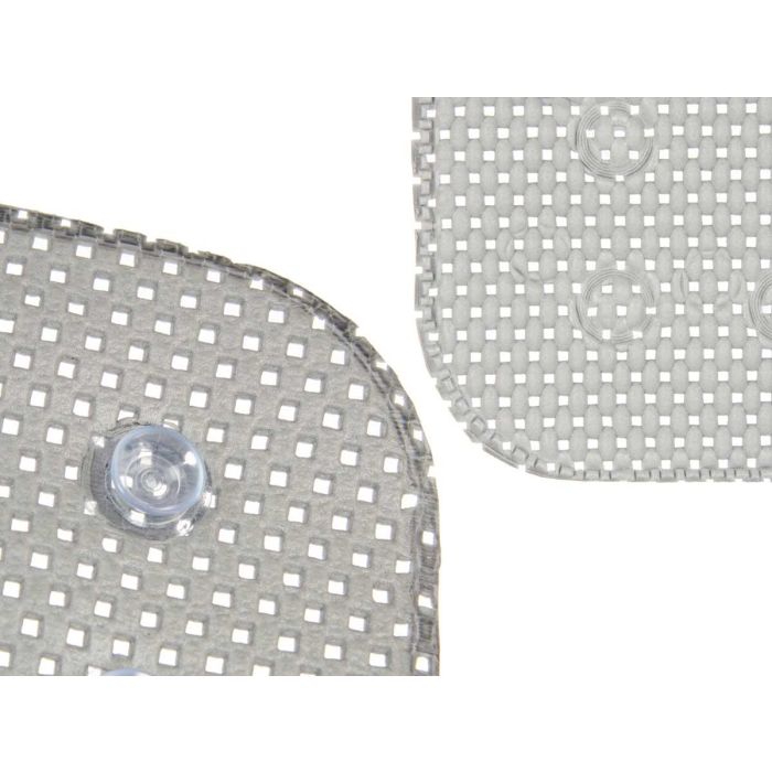 Alfombra Baño Antideslizante Goma Gris Grd Berilo 7x40x7cm (6 Unidades) 3
